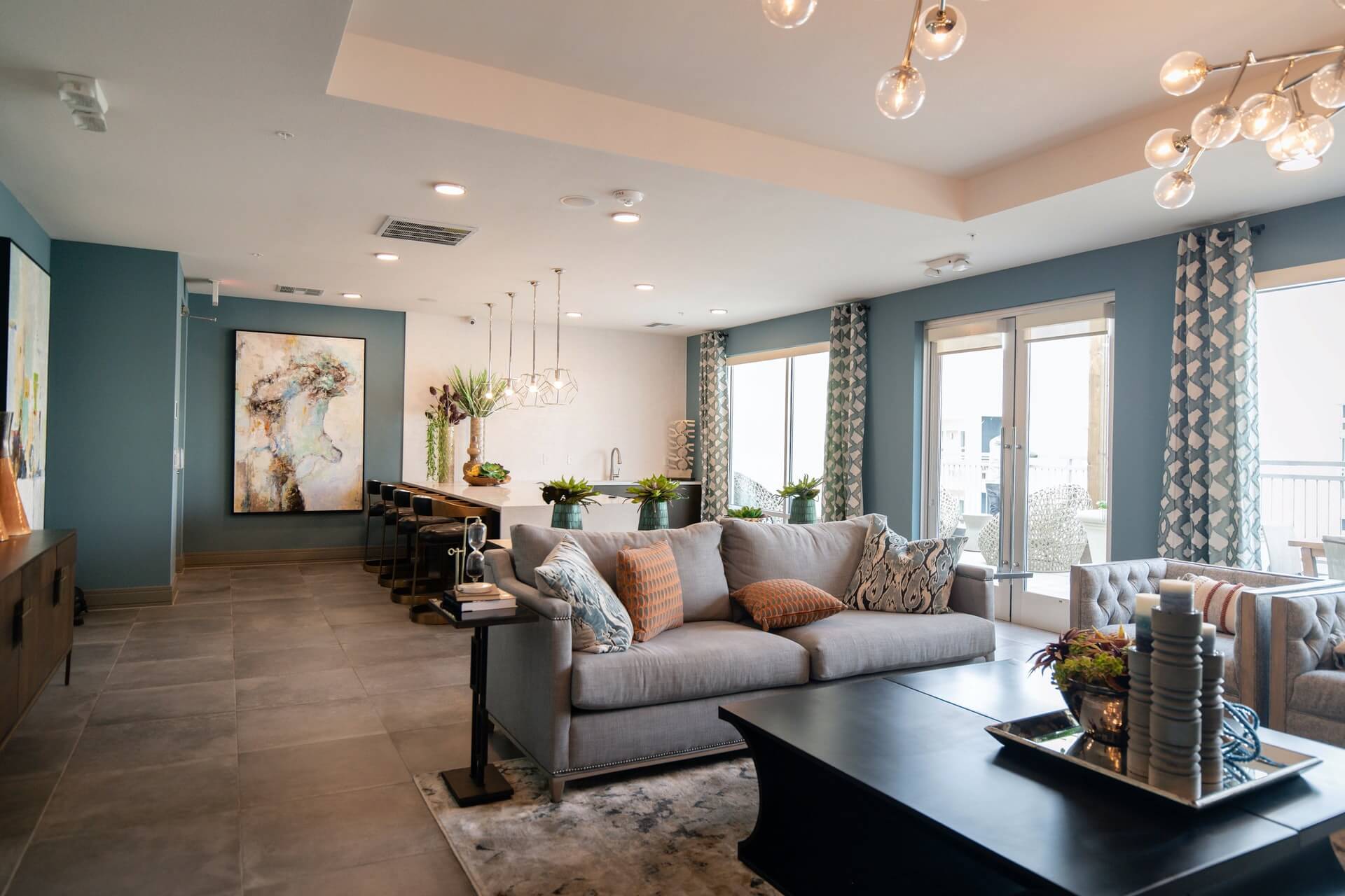 Testimonios Black Wooden Coffee Table Near White Couch