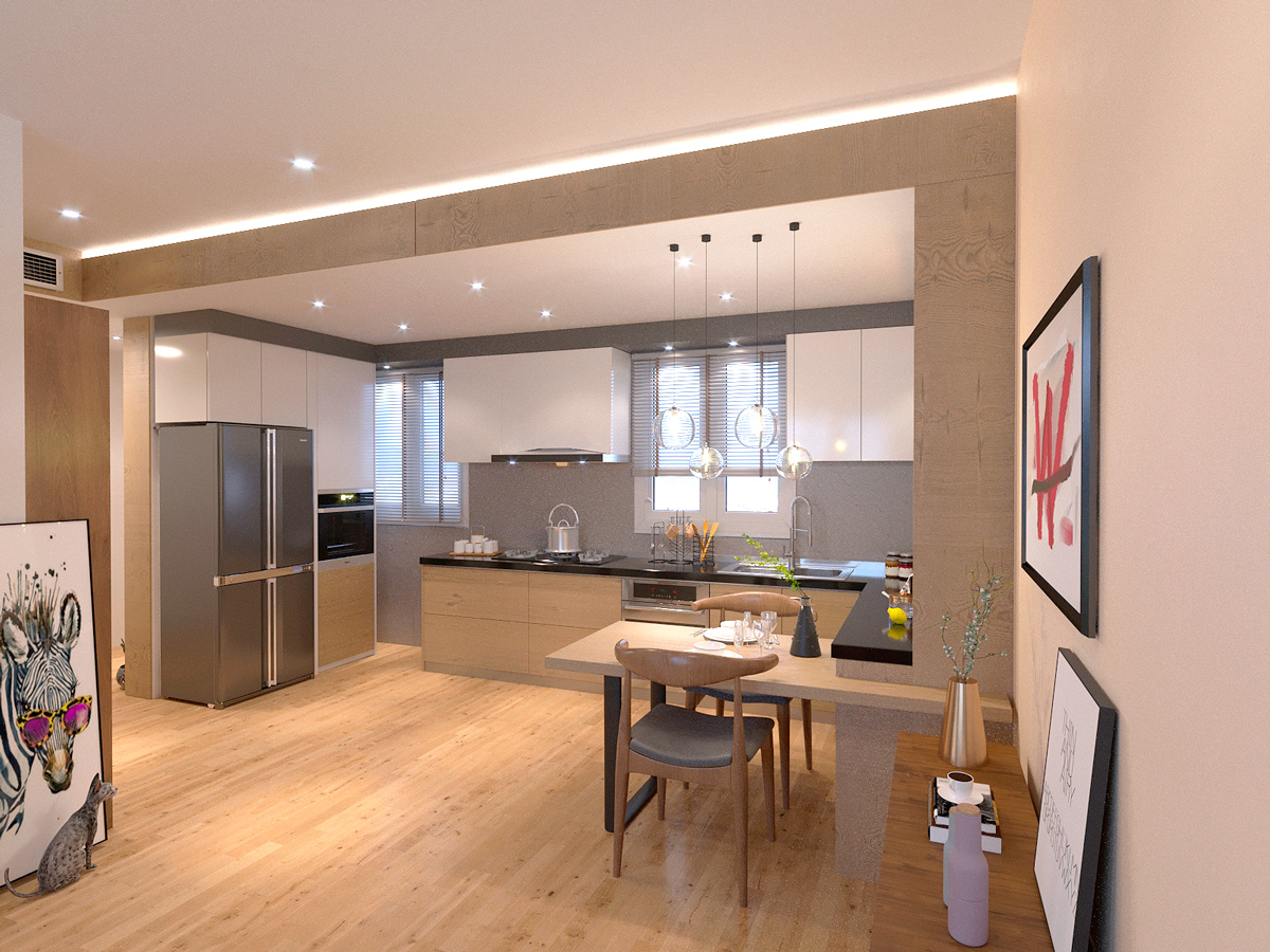 diseño cocina a medida personalizada almeria placido arcas