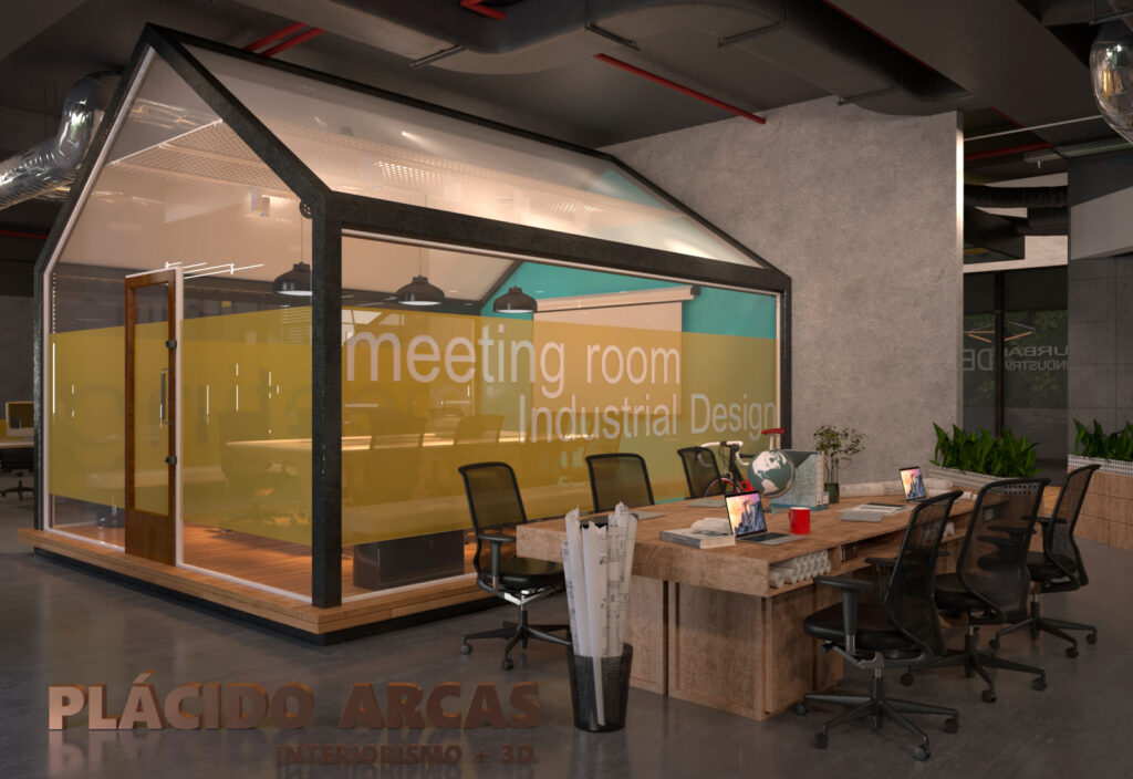 diseño despacho interiorismo almeria placido arcas