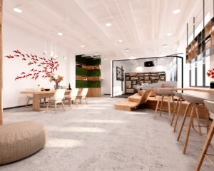 render 3d oficina diseño almeria placido arcas